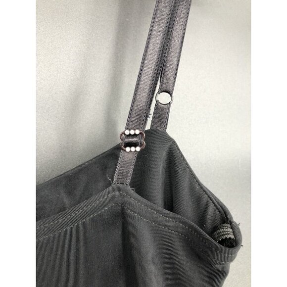 Vintage Jodi Kristopher Babydoll Maxi Dress S Black Evening Date Night Party - Picture 3 of 9